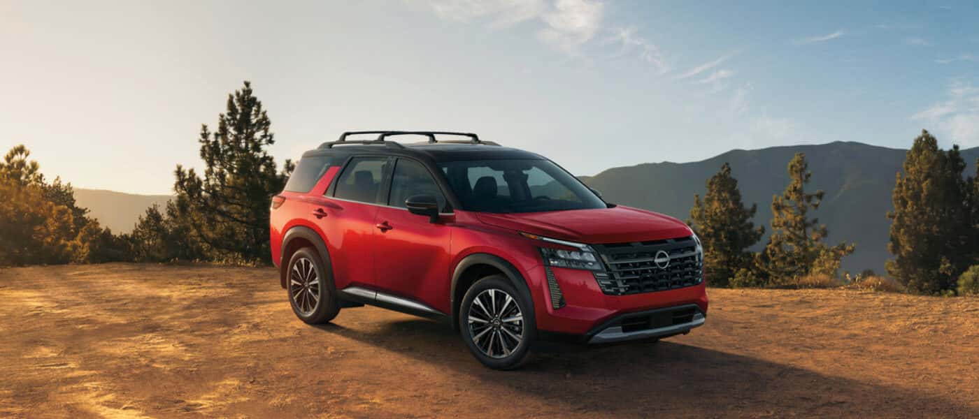 2026 Nissan Pathfinder Exterior Parked On Mountain Top