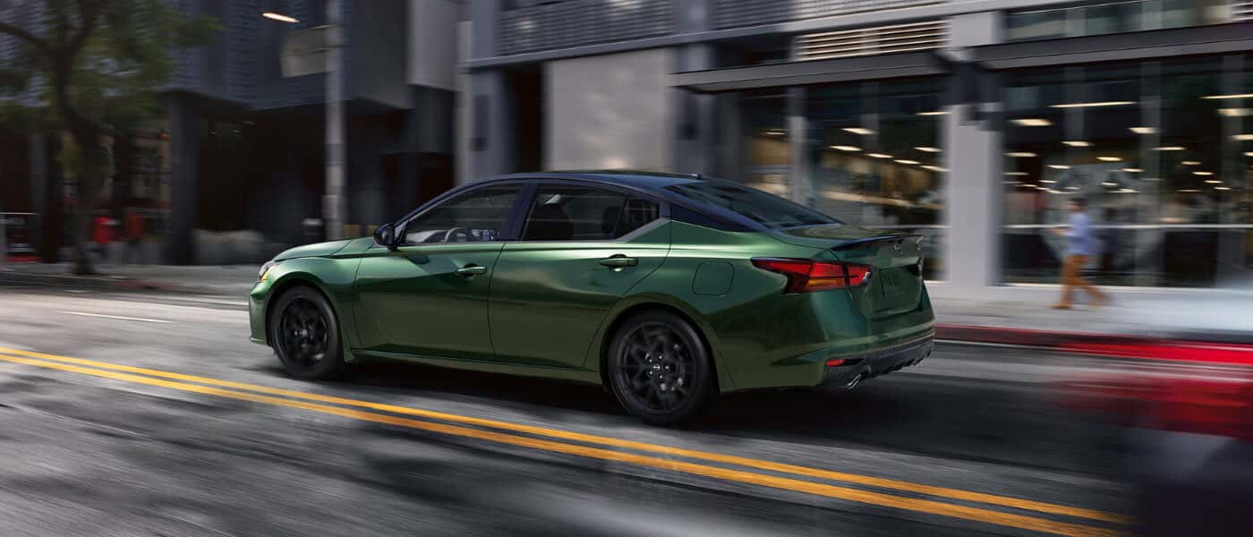 2026 Nissan Altima Exterior Driving On City Street