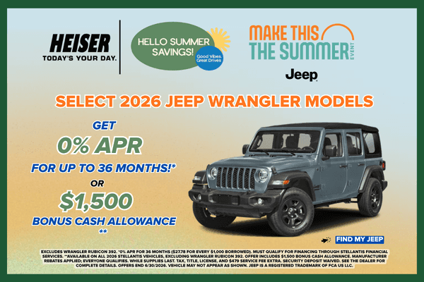 2026 Jeep Grand Cherokee Models