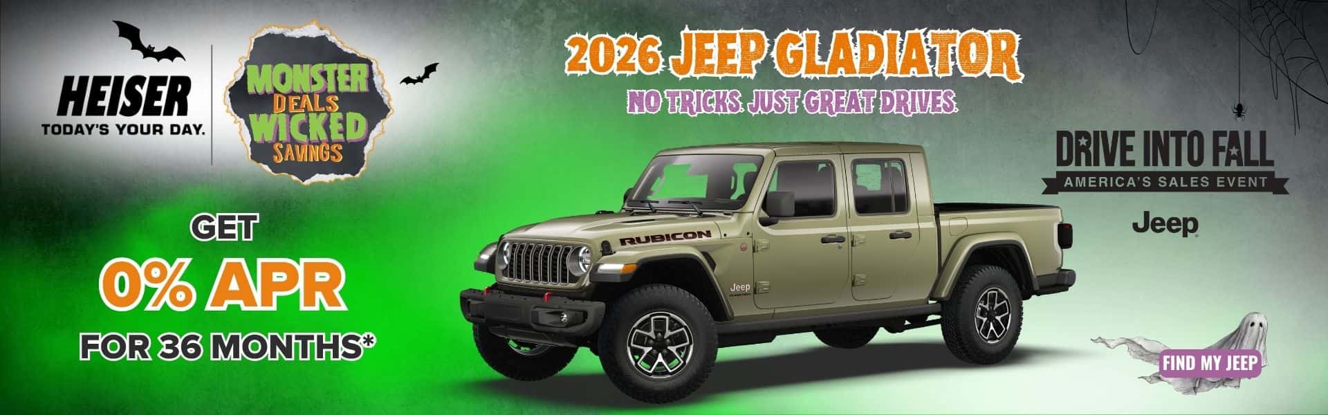 Oct 2026 Jeep Gladiator