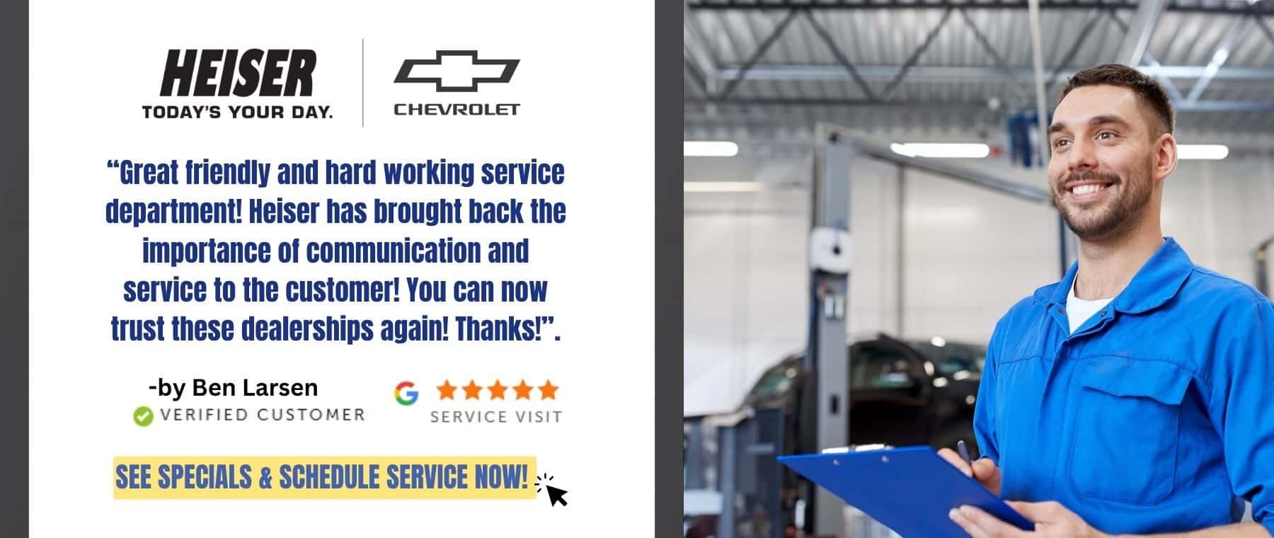 5-Star service review