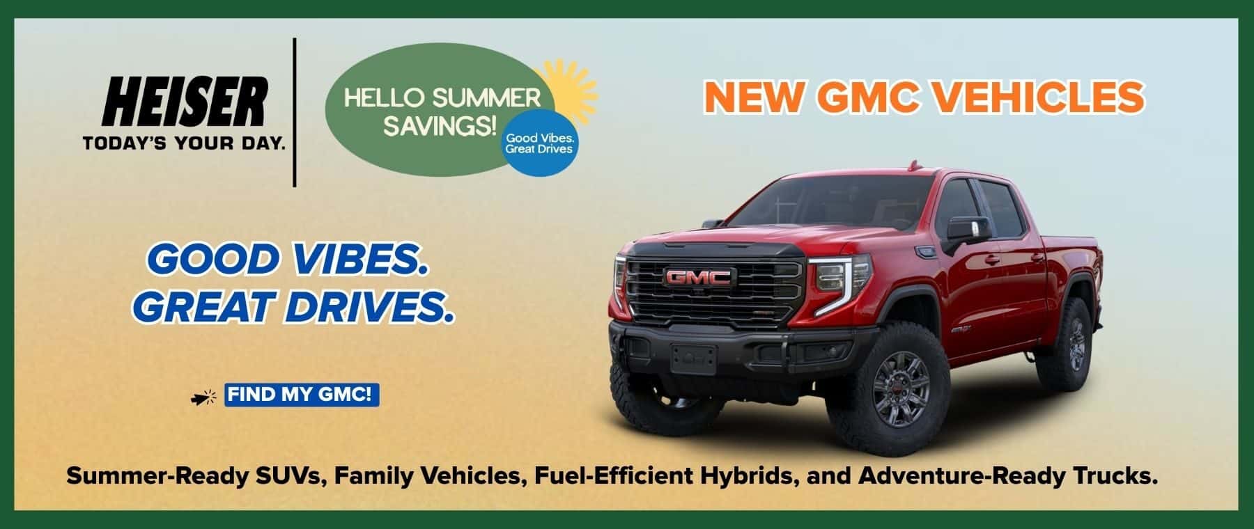 New Gmc Vehicle, New GMC Truck Sturgeon Bay