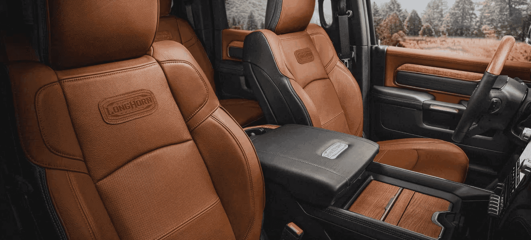 2023 RAM 2500 interior space