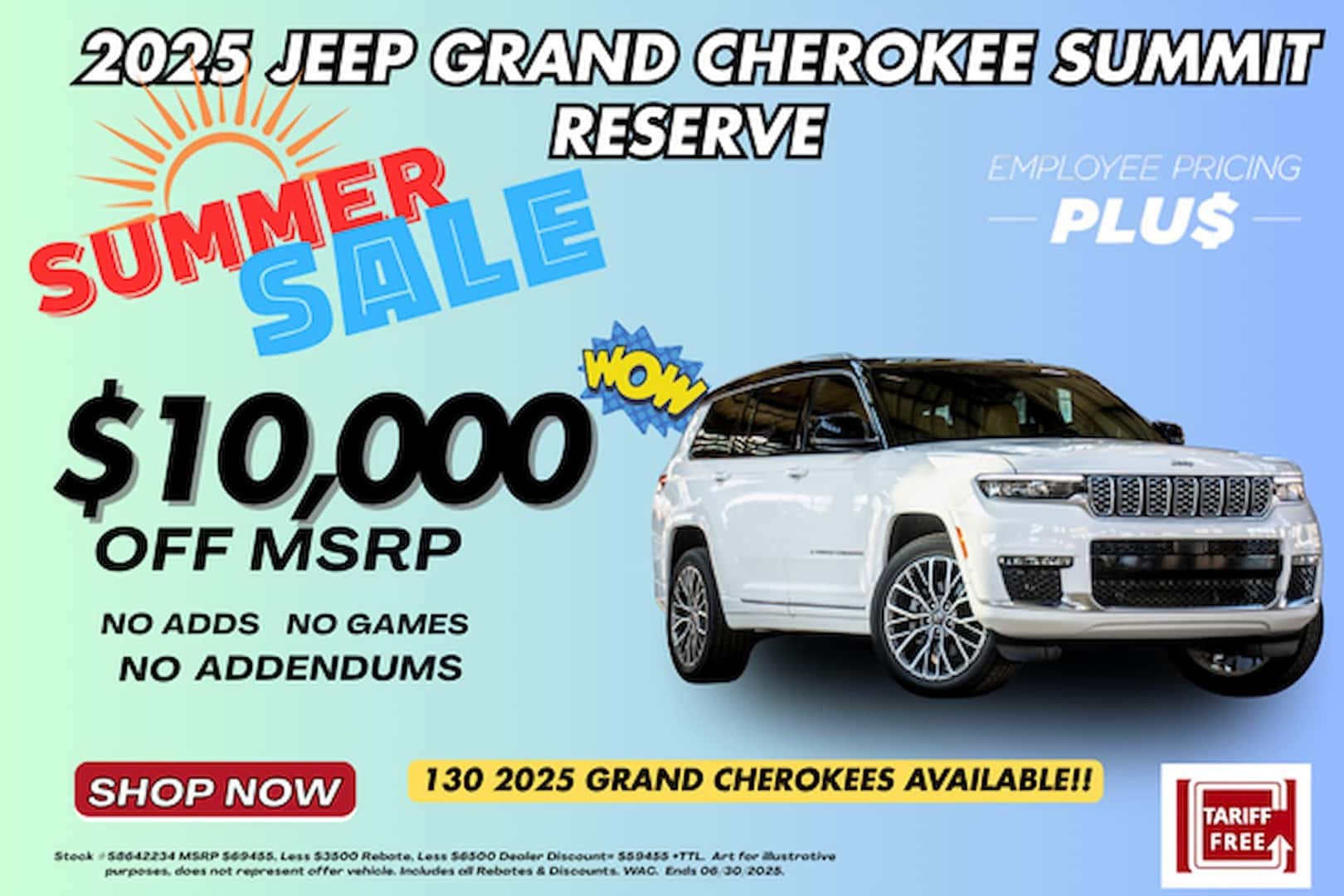 2025 Grand Cherokee Summit Reserve