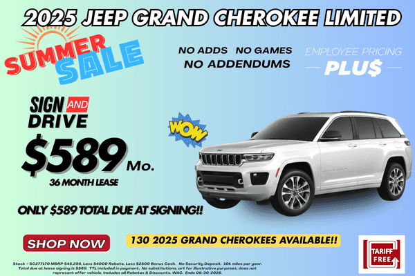 Jeep Employee Pricing