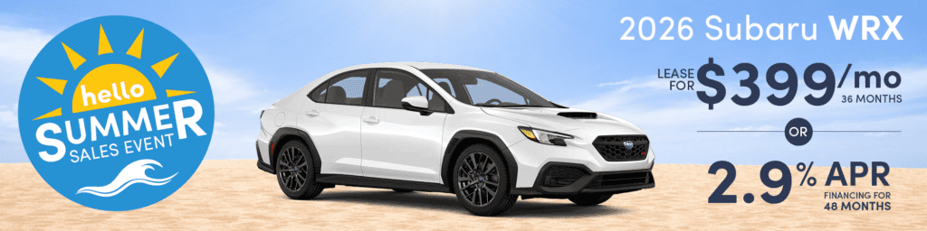2026 Subaru WRX