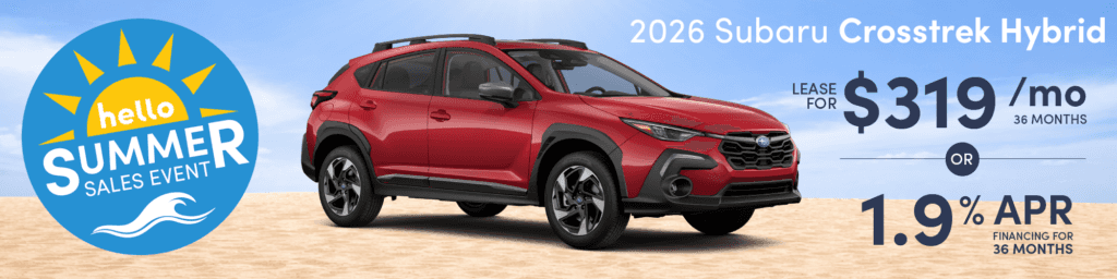 2026 Subaru Crosstrek Hybrid