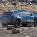 2025 Crosstrek Wilderness off road driving.