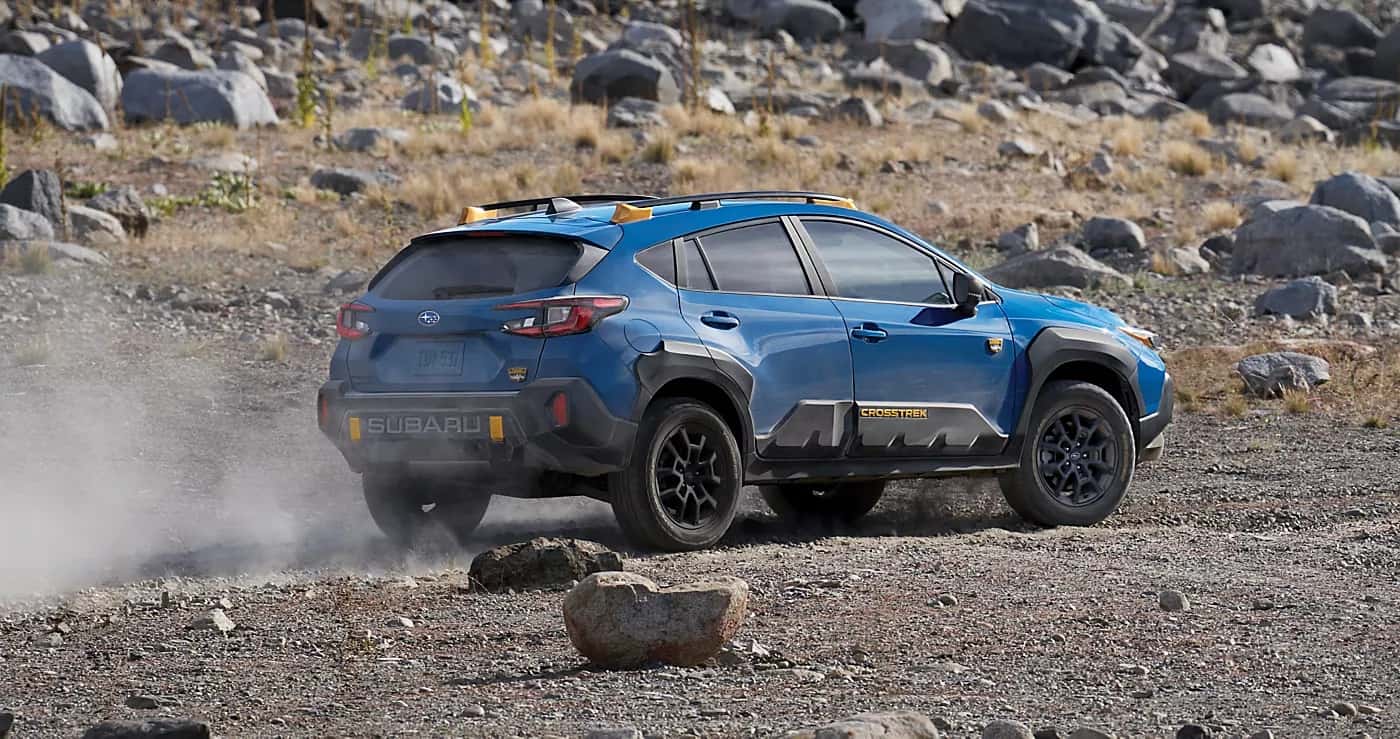 2025 Crosstrek Wilderness off road driving.