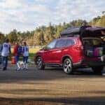 Camping with Subaru Red Ascent