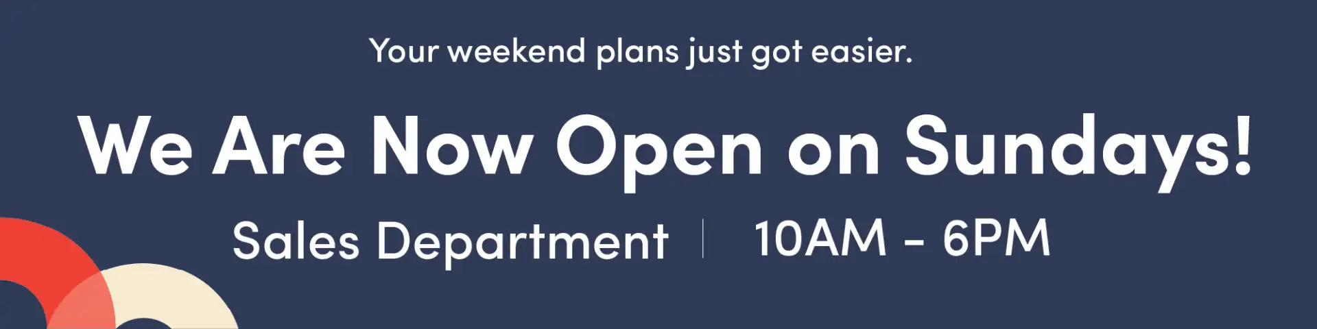 Hello Subaru of Temecula Now Open Sundays