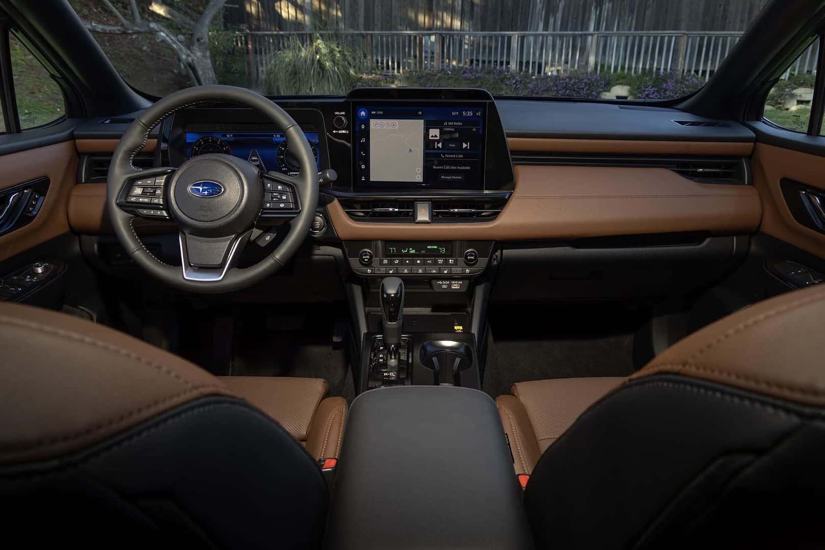 Dash of a 2026 Subaru Outback