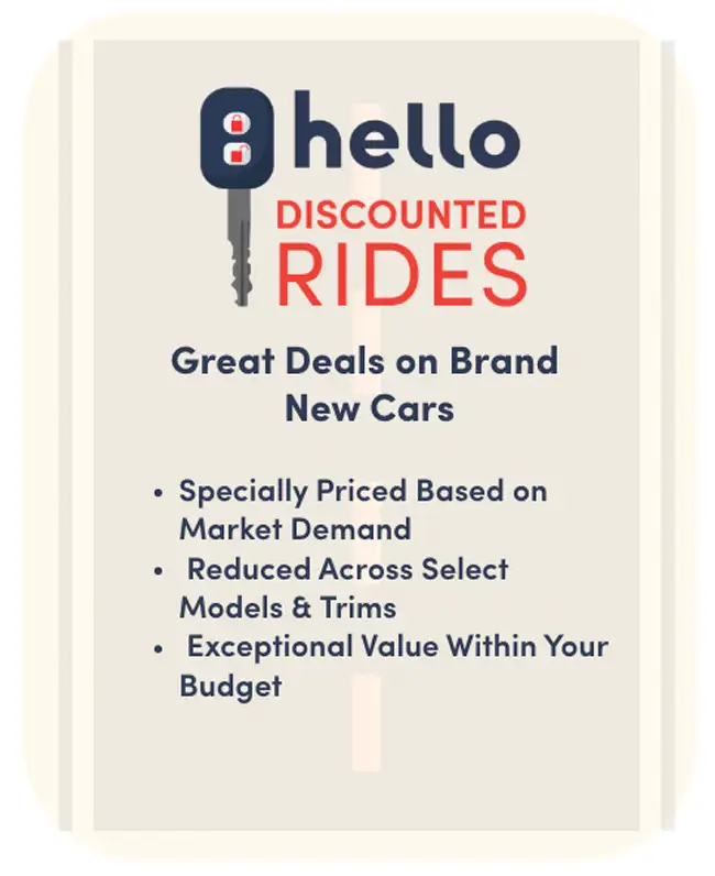 Hello Discounted Rides