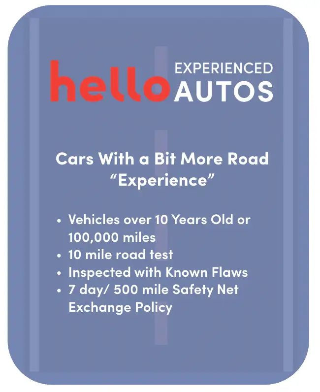 Hello Experienced Autos