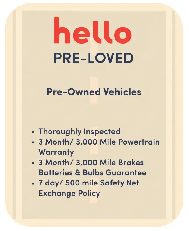 Hello Pre-Loved
