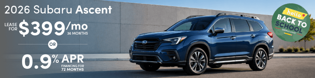 2026 Subaru Ascent