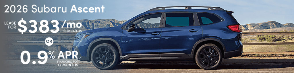 2026 Subaru Ascent