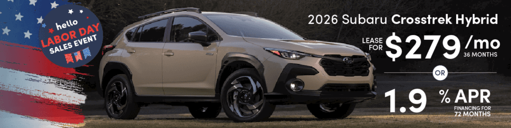 2026 Subaru Crosstrek Hybrid