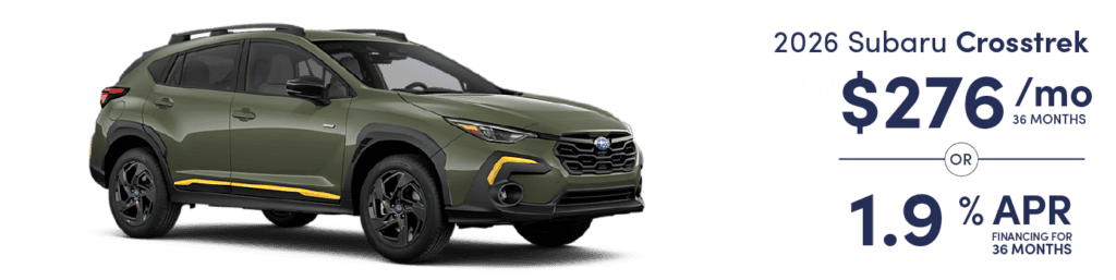 2026 Subaru Crosstrek