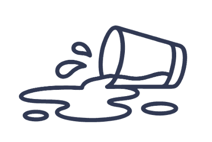 Coffee spill