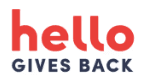 Hello Gives Back