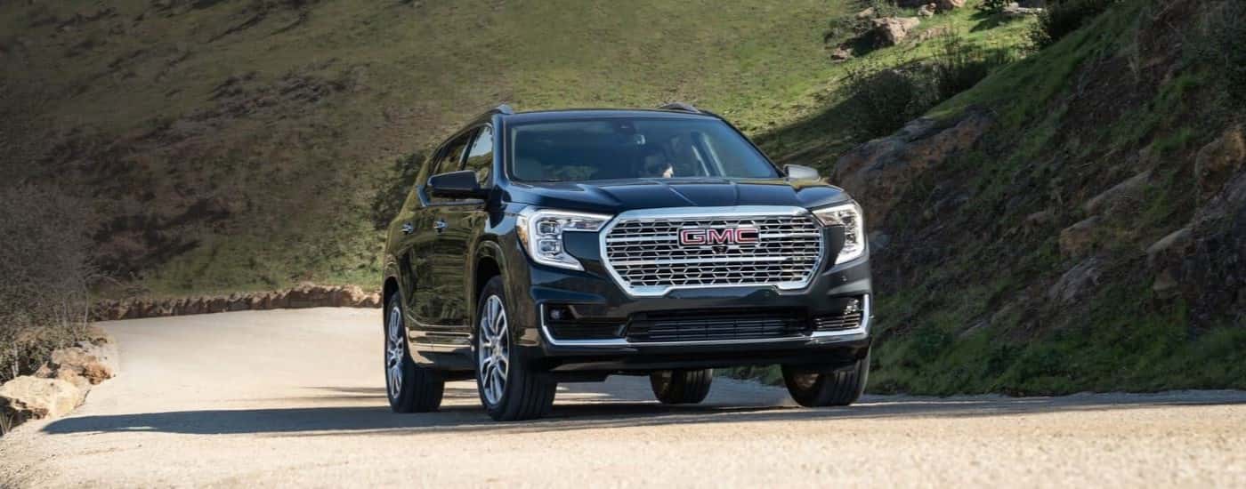 Black 2022 GMC Terrain after leaving a GMC Dealer near Irmo