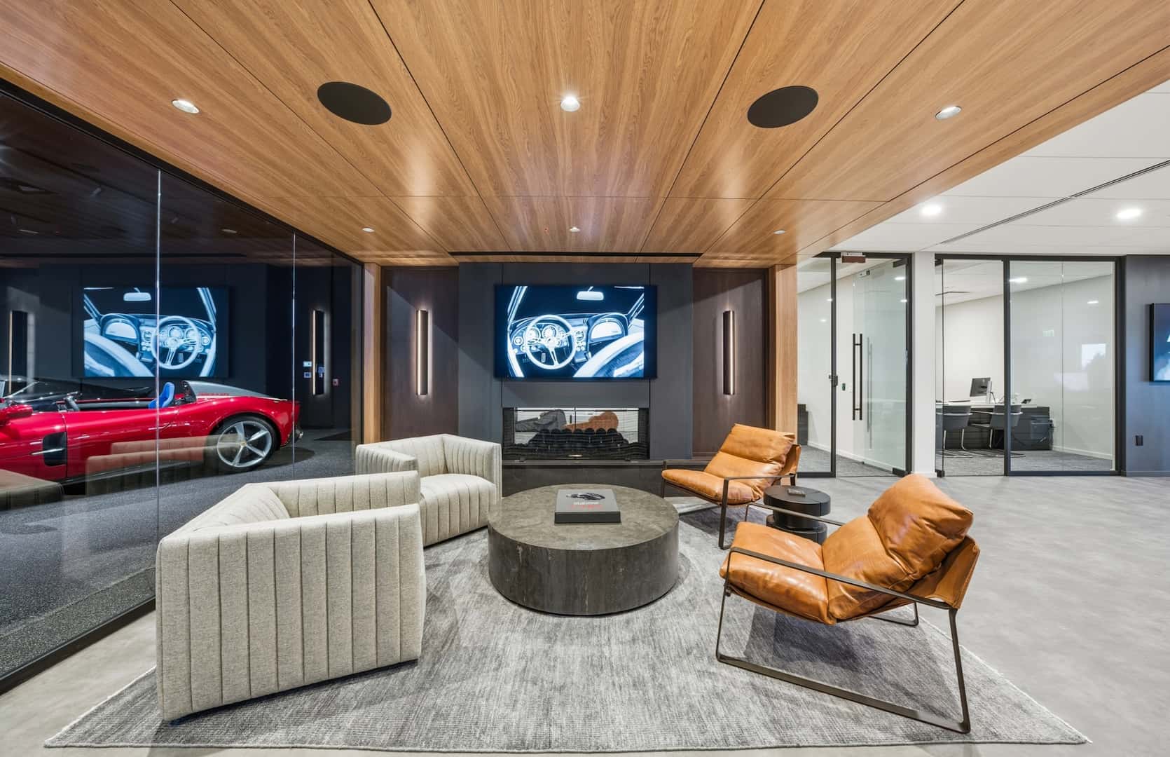 TV viewing room
