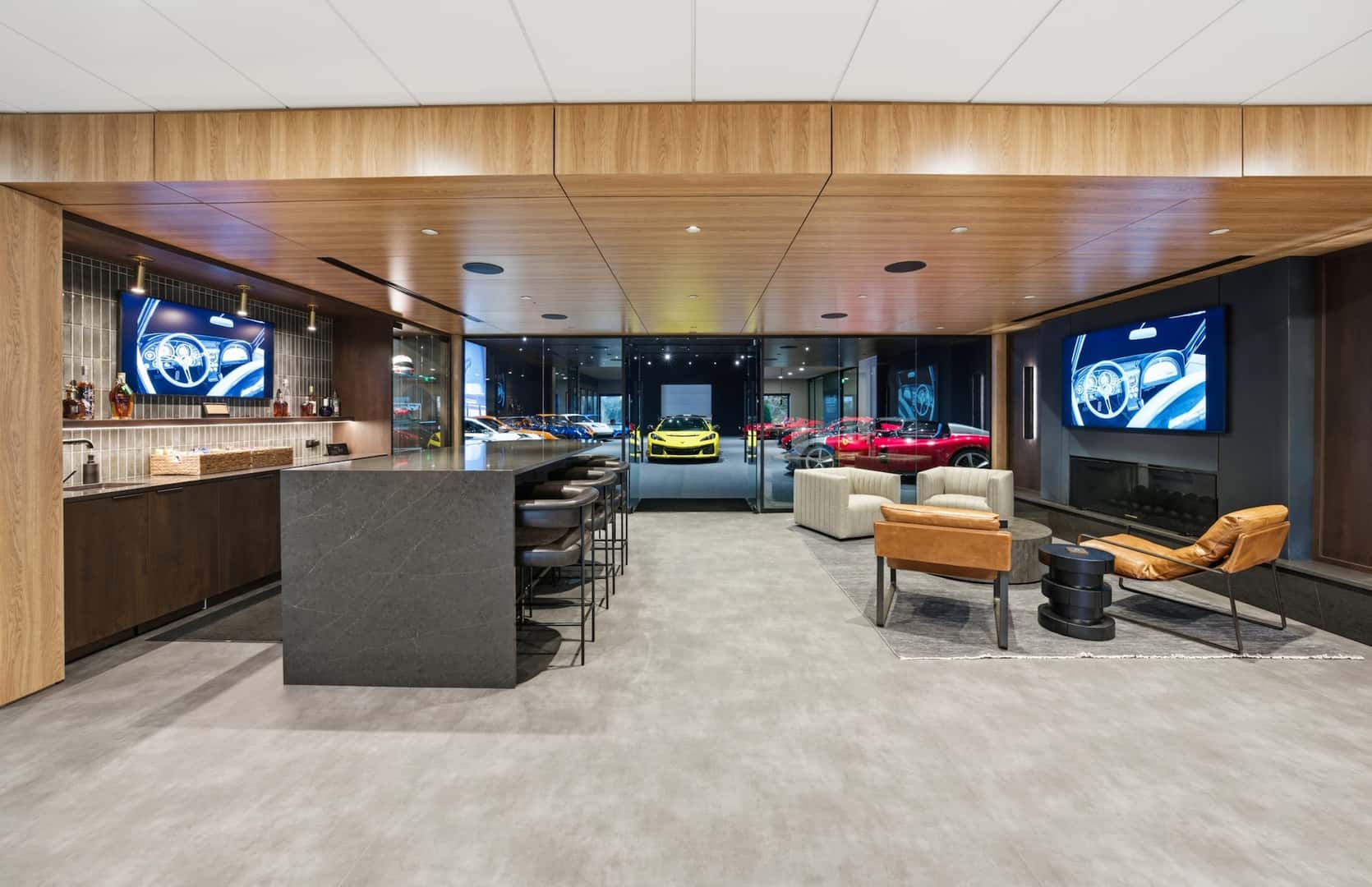 Elevated Luxury dealership interior