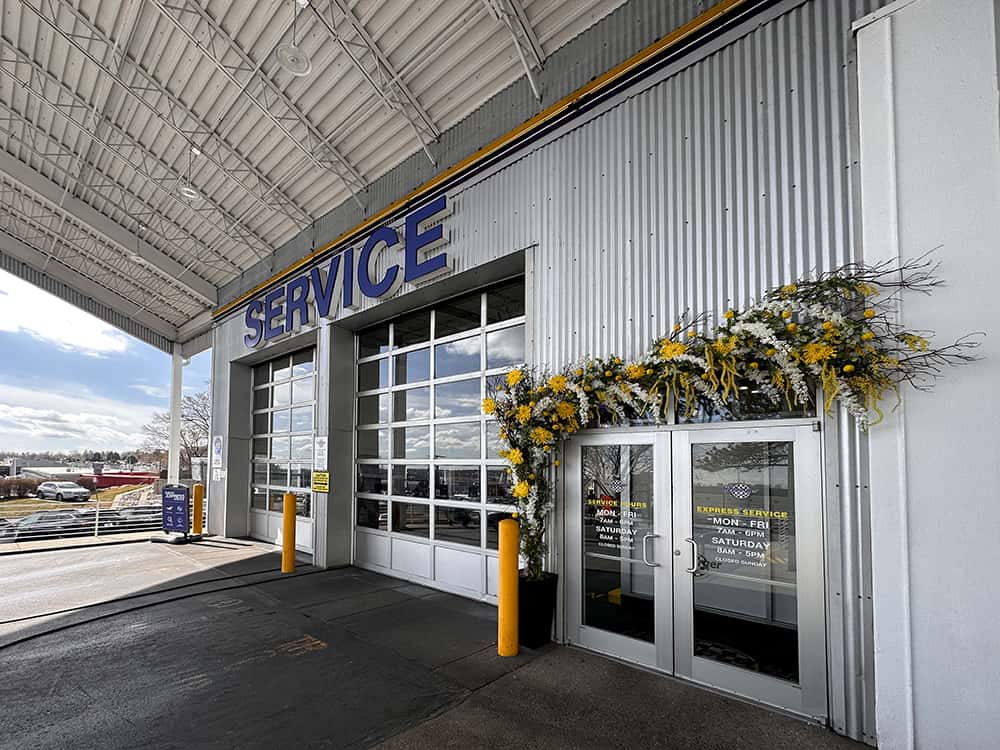 Front of Heuberger Subaru Service Center