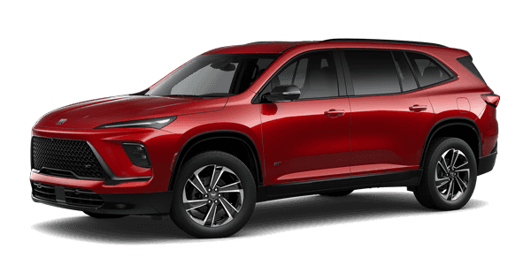 2027 Buick Enclave Sport Touring trim exterior with high-gloss black grille