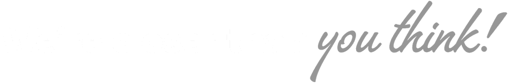 we're closer than you think