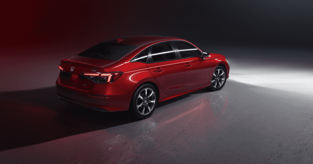 Red Honda Civic