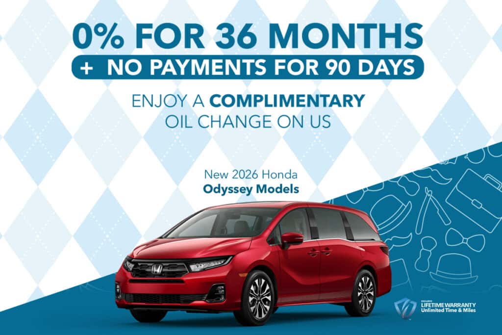 New 2026 Honda Odyssey Models