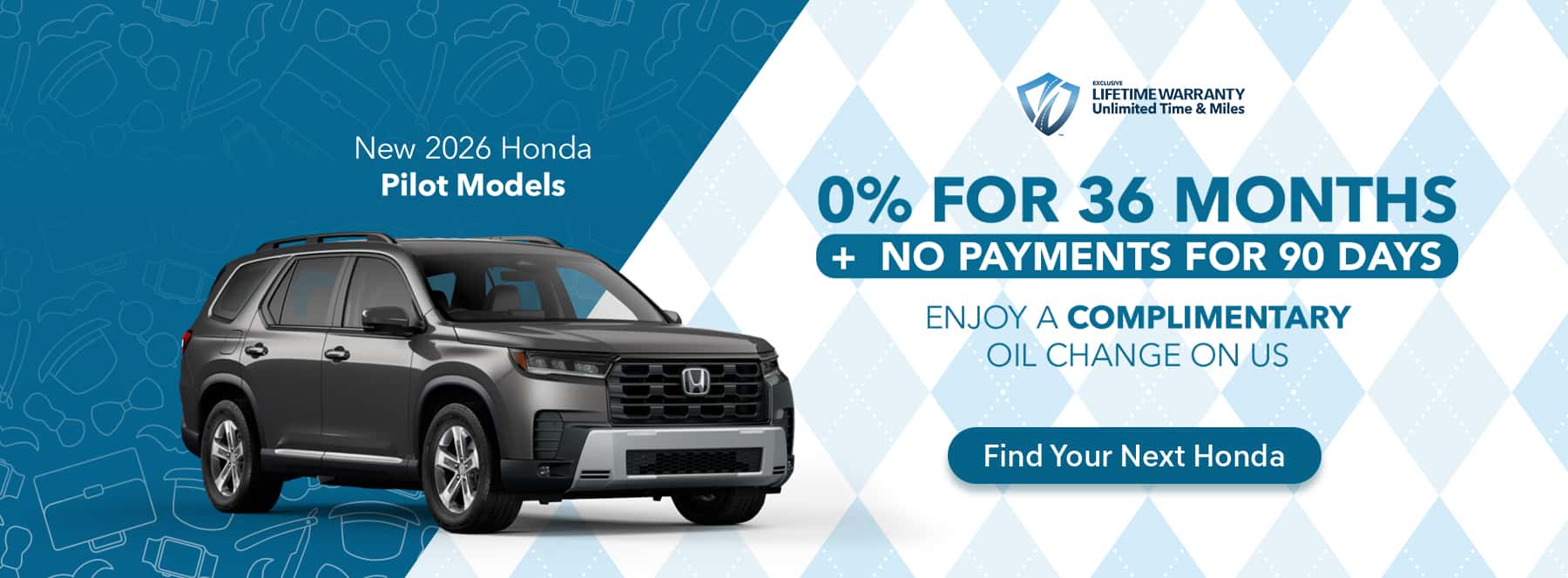 New 2026 Honda Pilot Models