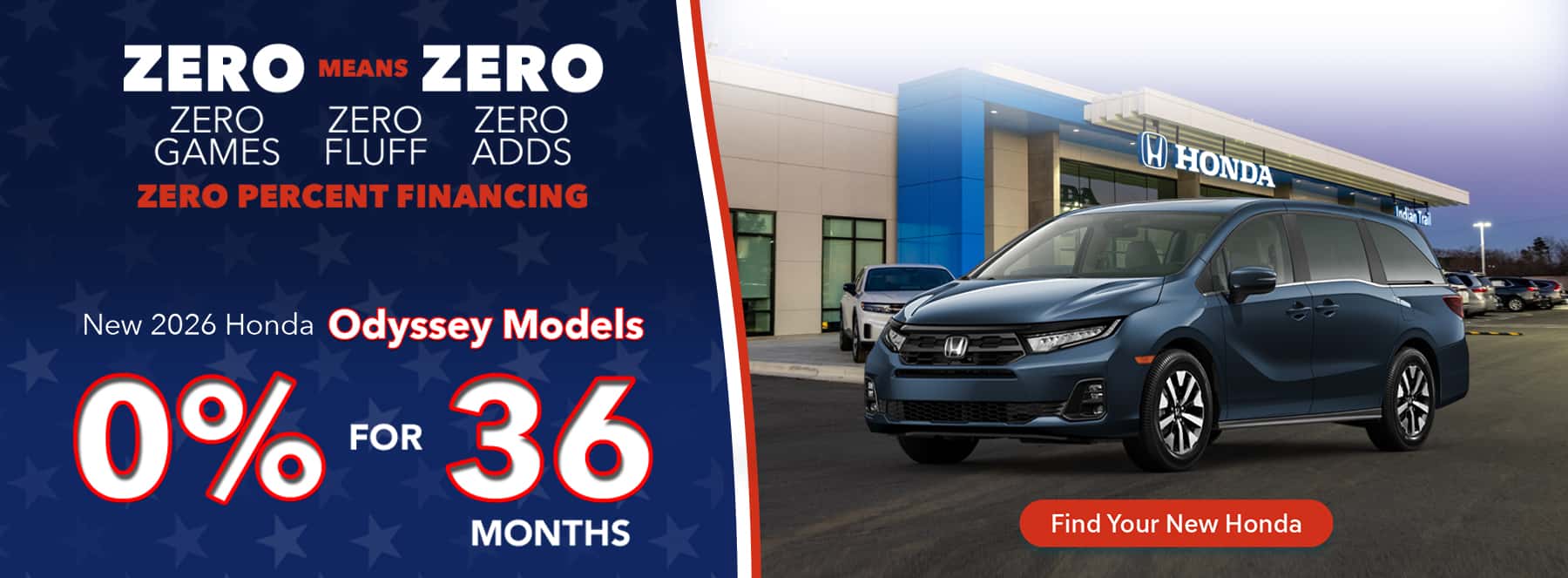 New 2026 Honda Odyssey Models