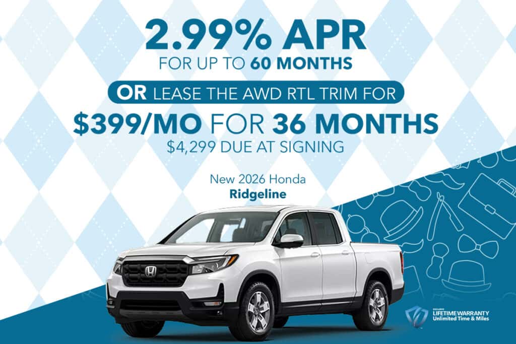 New 2026 Honda Ridgeline