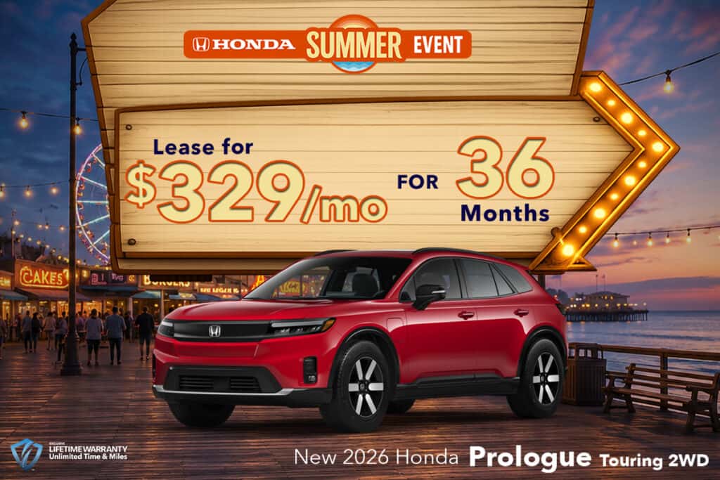 Lease a New 2026 Honda Prologue Touring 2WD