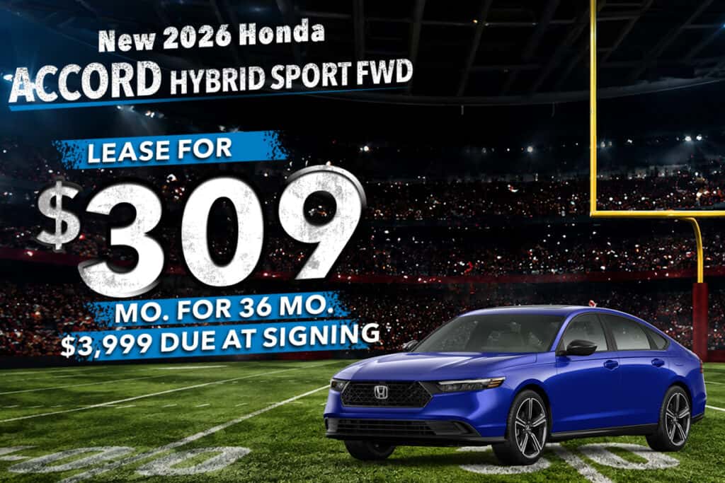 New 2026 Honda Accord Hybrid Sport FWD 