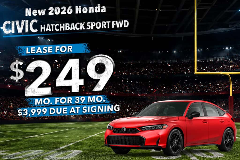 New 2026 Honda Civic Hatchback Sport FWD
