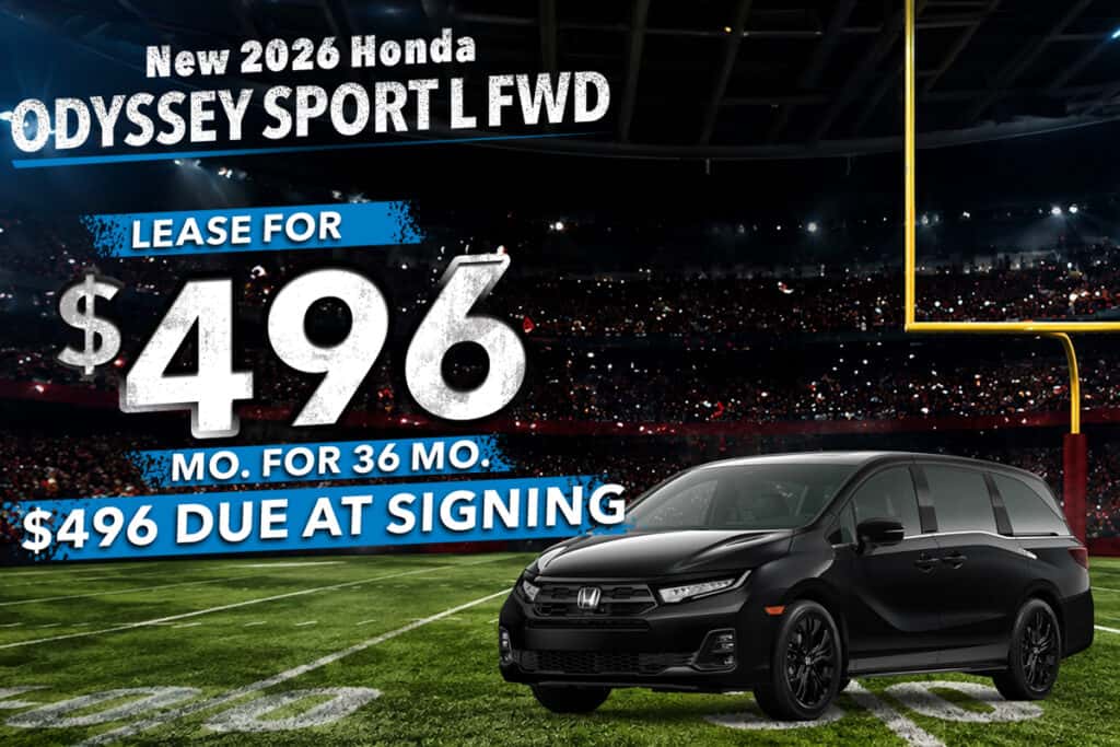 New 2026 Honda Odyssey Sport L FWD  