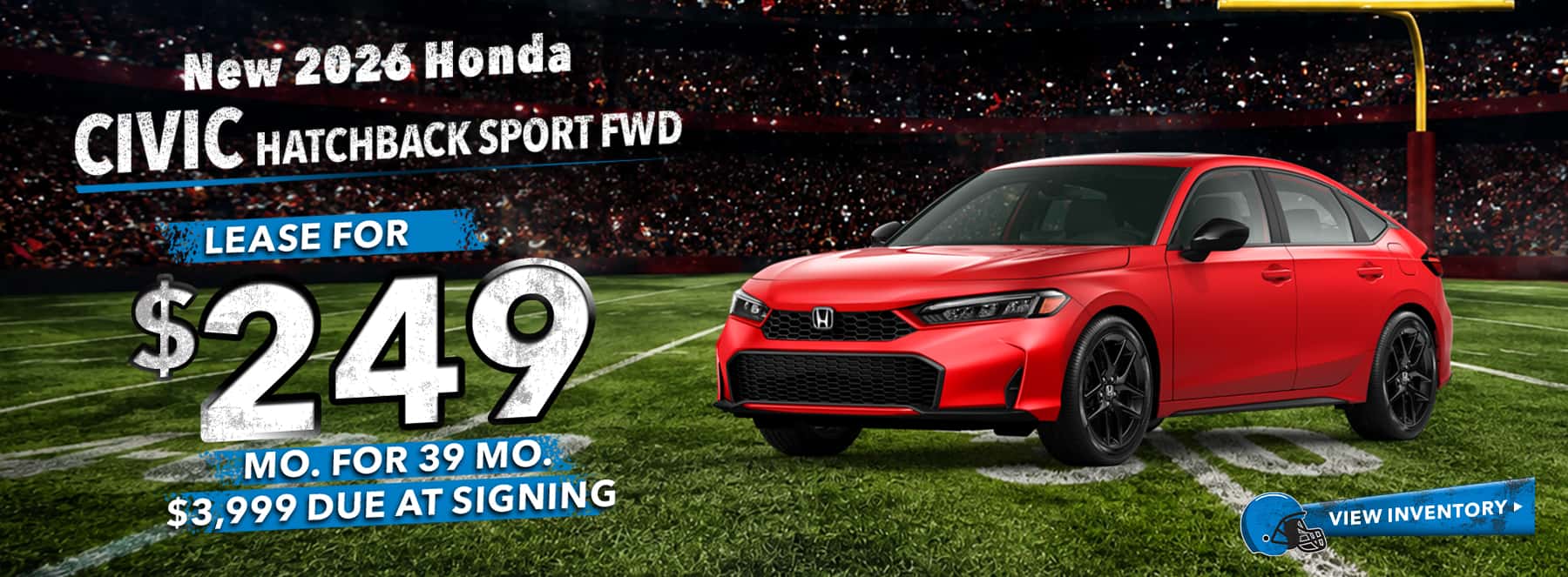 New 2026 Honda Civic Hatchback Sport FWD