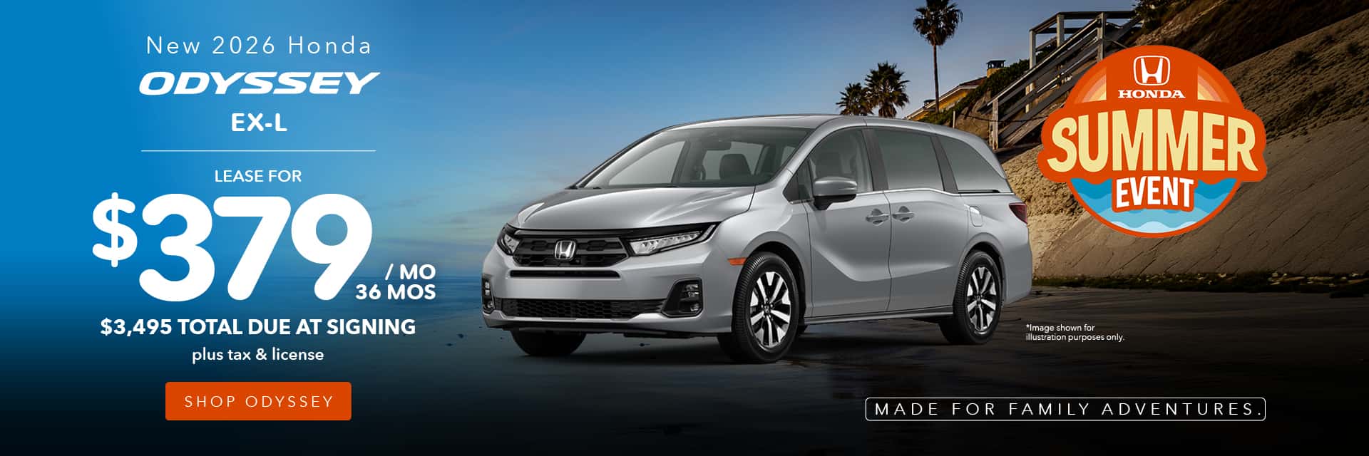 2026 Odyssey EX-L