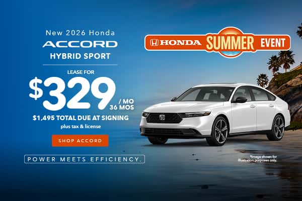 2026 Honda Accord Hybrid Sport