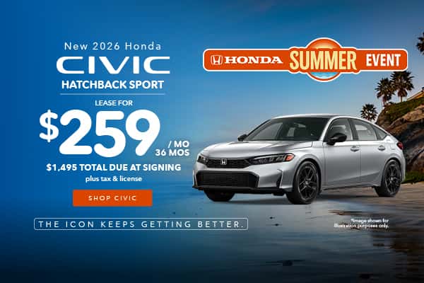 2026 Honda Civic Hatchback Sport