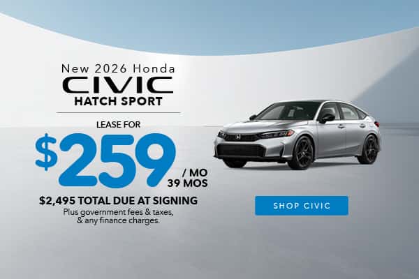 2026 Honda Civic Hatchback Sport