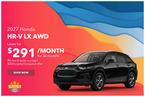 New 2026 Honda HR-V LX AWD