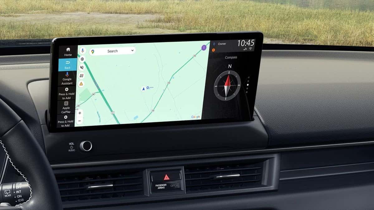 2026 Honda Pilot 12.3-inch touchscreen with Google built-in