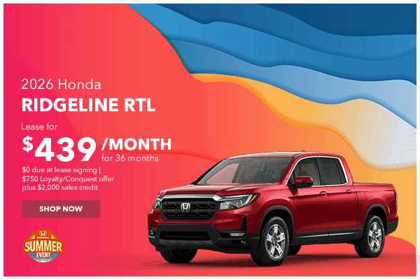 2026 Ridgeline RTL