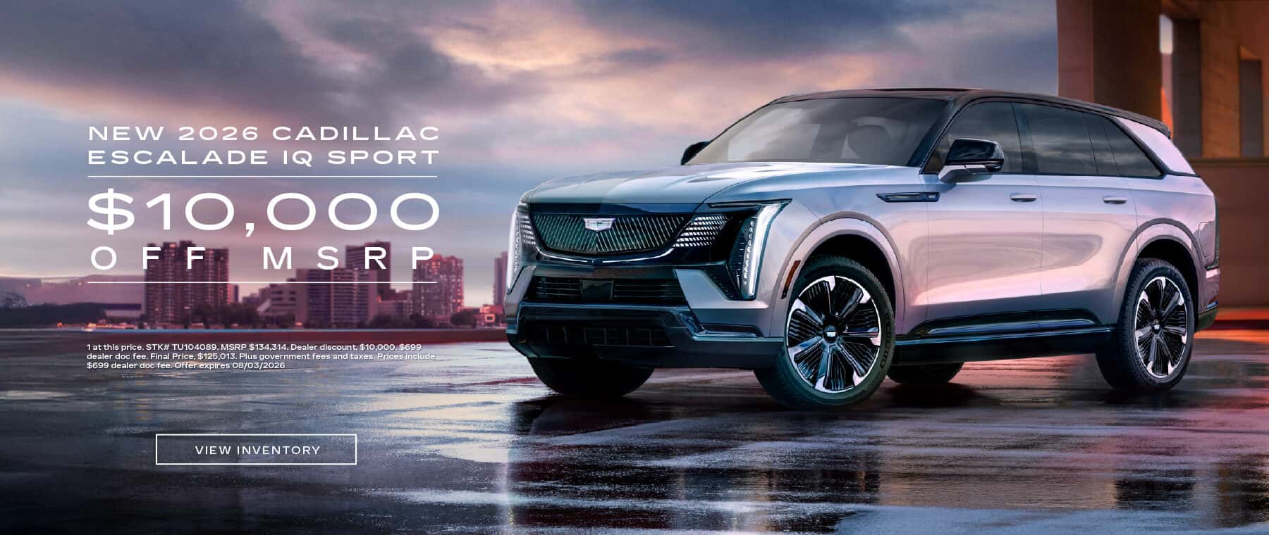 cadillac offer
