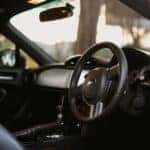 Steering Wheel of Subaru Car